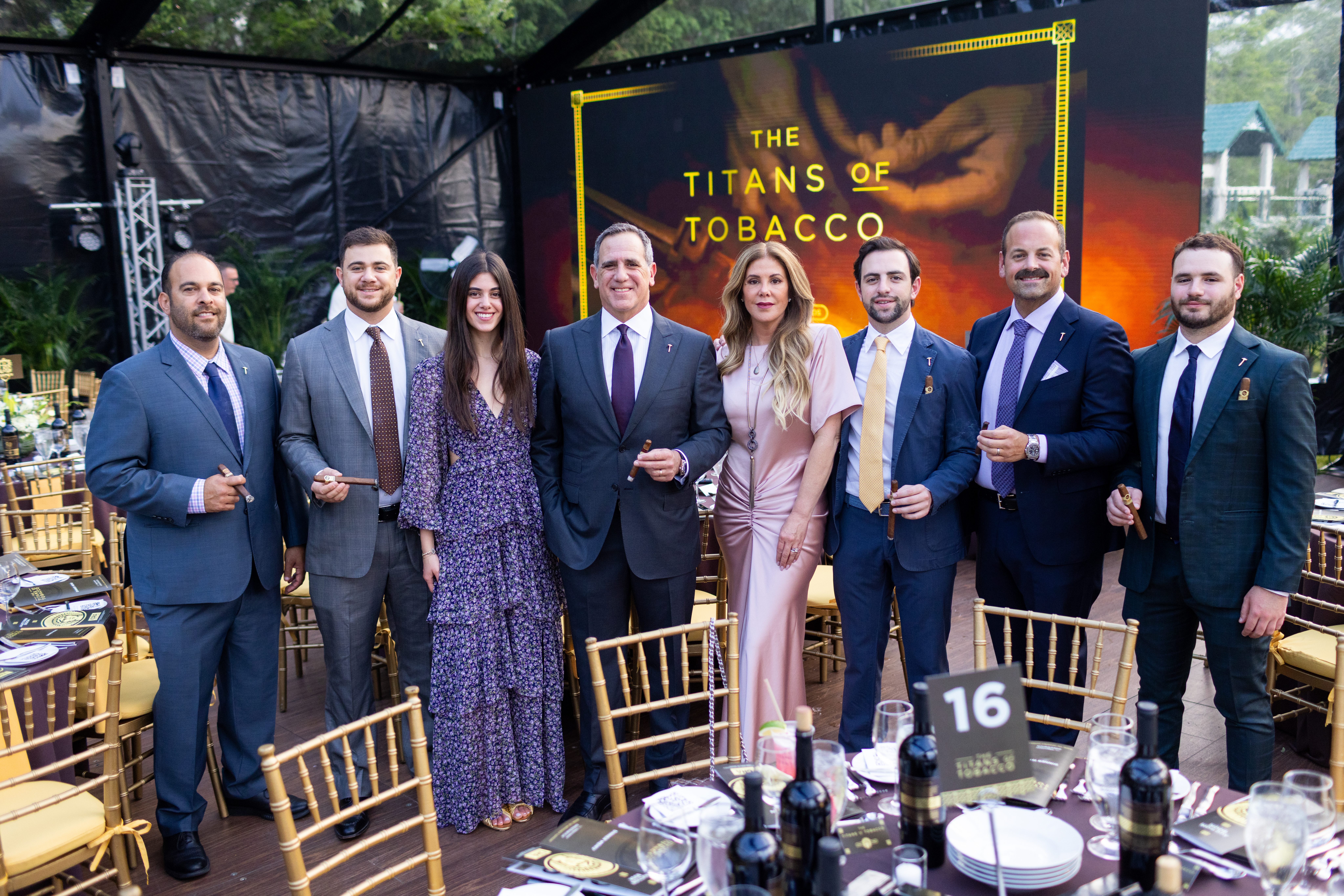 The Titans of Tobacco Padron Family Photo