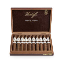 Davidoff Robusto Intenso Box of cigars open