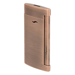 S.T. Dupont brushed copper torch slim