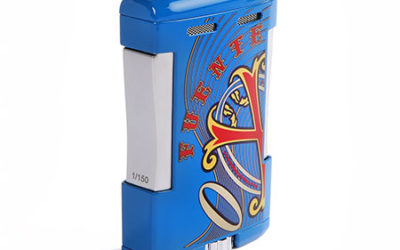 Fuente OpusX Society Table Top Lighter Blue
