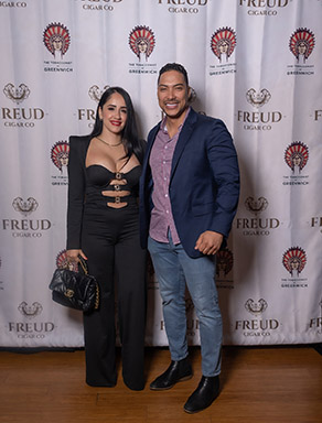 Freud Cigars Chapter One the Disruptor launch party with Eladio Diaz and tobacconits of greenwich