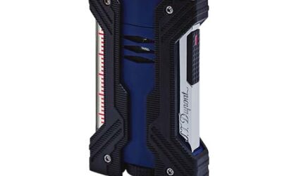 S.T. Dupont defi xxtreme jet flame torch lighter matte blue