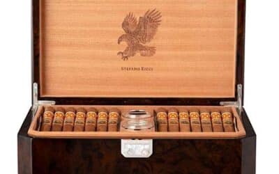 Stephano Ricci cigar humidor with opus x cigars