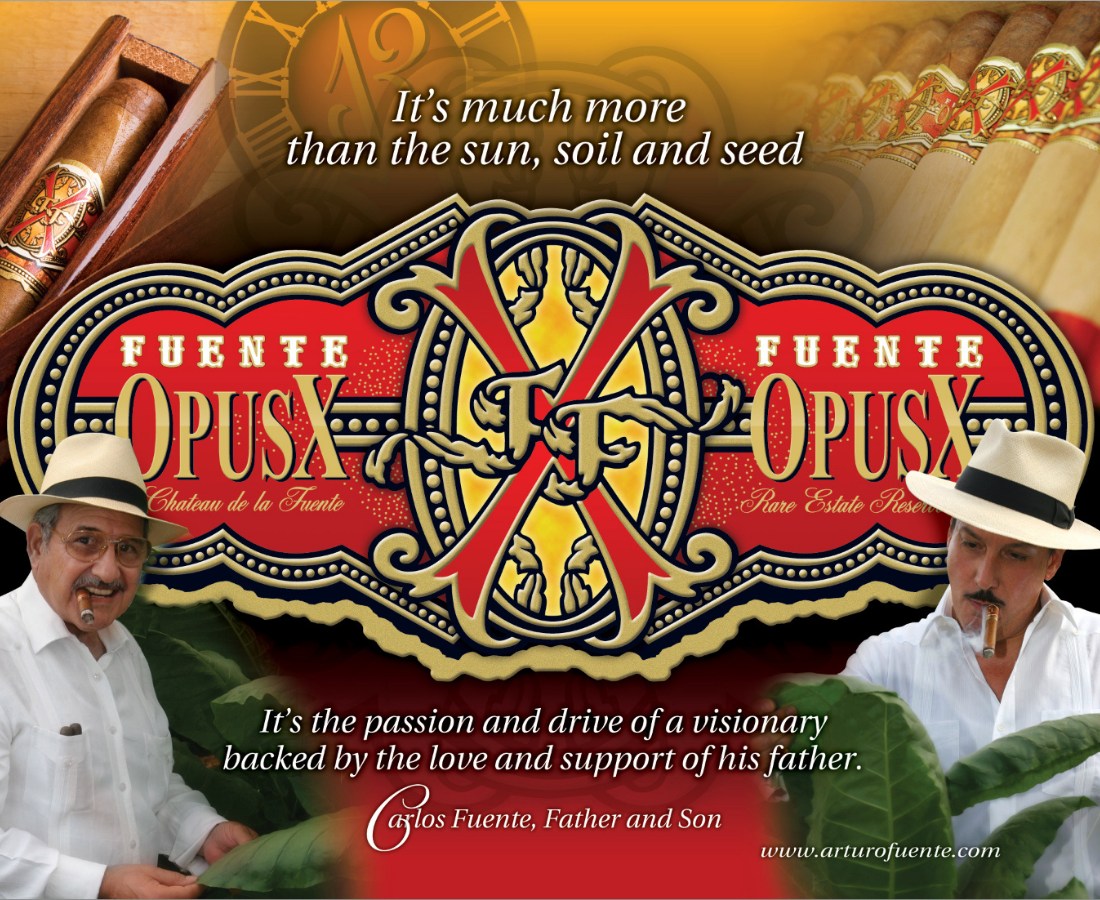 Fuente Fuente Opus X cigar band