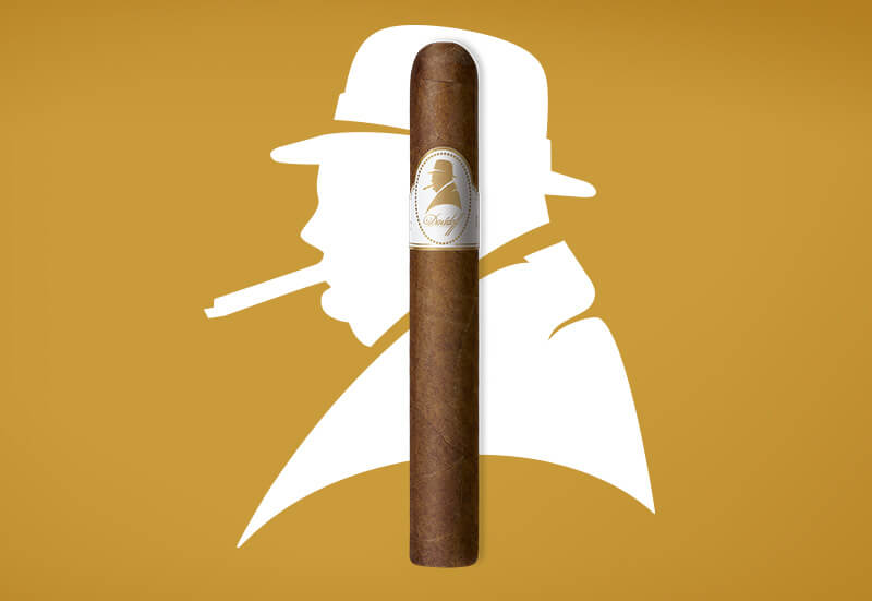 Davidoff Winston Churchill Icon and Cigar