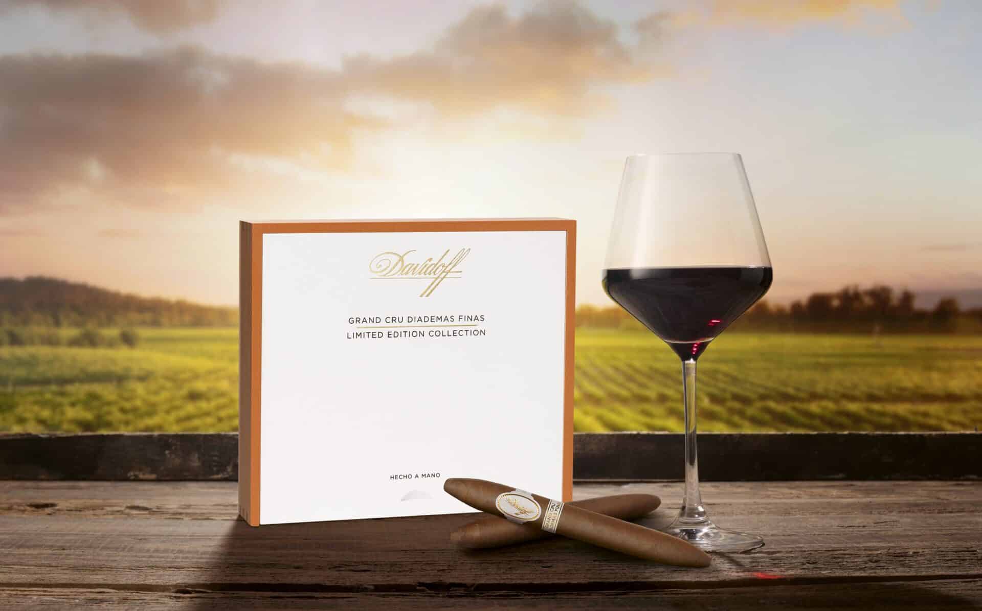 Davidoff Grand Cru Diademas Finas Wine Vineyard Mood Shot