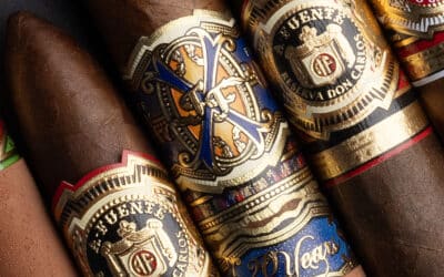 Fuente Opus X 20th Anniversary 10 cigar sampler close up