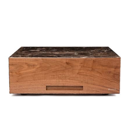 Litolite Humidor Emperador Marble front view drawer closed