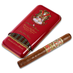 Opus X Angel’s Share Perfecxion X tin with 3 Toro cigars in sleek packaging