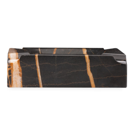 The Ashtray Large Port Saint Laurent by Litolite is crafted from the exquisite Port Saint Laurent marble side view cigar