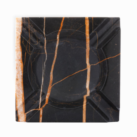 The Ashtray Large Port Saint Laurent by Litolite is crafted from the exquisite Port Saint Laurent marble top view