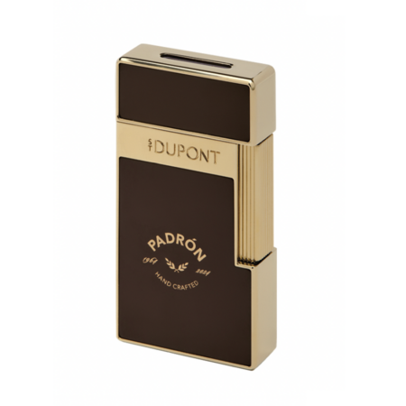 The S.T. Dupont Padron Biggy Lighter is a special edition accessory designed to mark the 60th anniversary of Padron cigars.