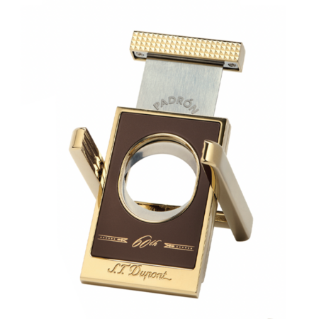 Marking the 60th anniversary of Padron, the S.T. Dupont Cigar Cutter combines precision engineering with timeless style.