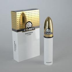 Atabey Duendes Tubes 3-pack featuring luxury aluminum tubes with Ecuadorian-wrapped cigars