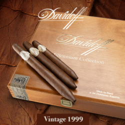 Davidoff Millennium Blend Collection original 1999 release vintage cigars in three unique sizes