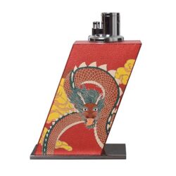 elie bleu dragon table lighter