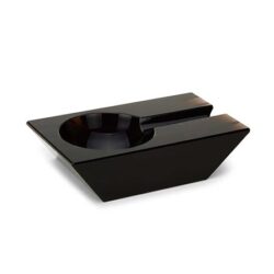 elie bleu obsidian ashtray rectangle