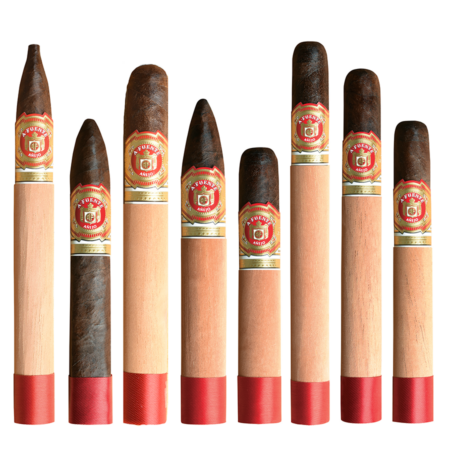 Close-up of Arturo Fuente Anejo Reserva cigars in the 20-Cigar Sampler