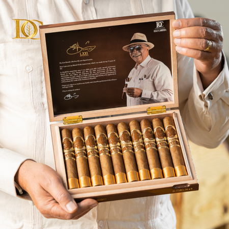 Eladio Diaz 71st Anniversary Toro cigar box