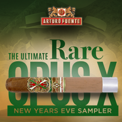 Ultimate Rare Opus X New Year’s Sampler featuring nine exclusive cigars from Arturo Fuente