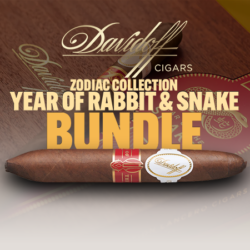 Davidoff Zodiac Collection Bundle with Year of the Snake and Year of the Rabbit Rare Cigar collection